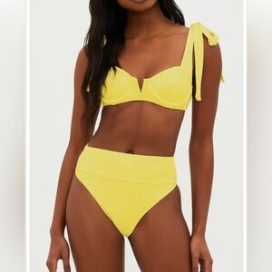 Beach Riot Vibrant Yellow Bikini